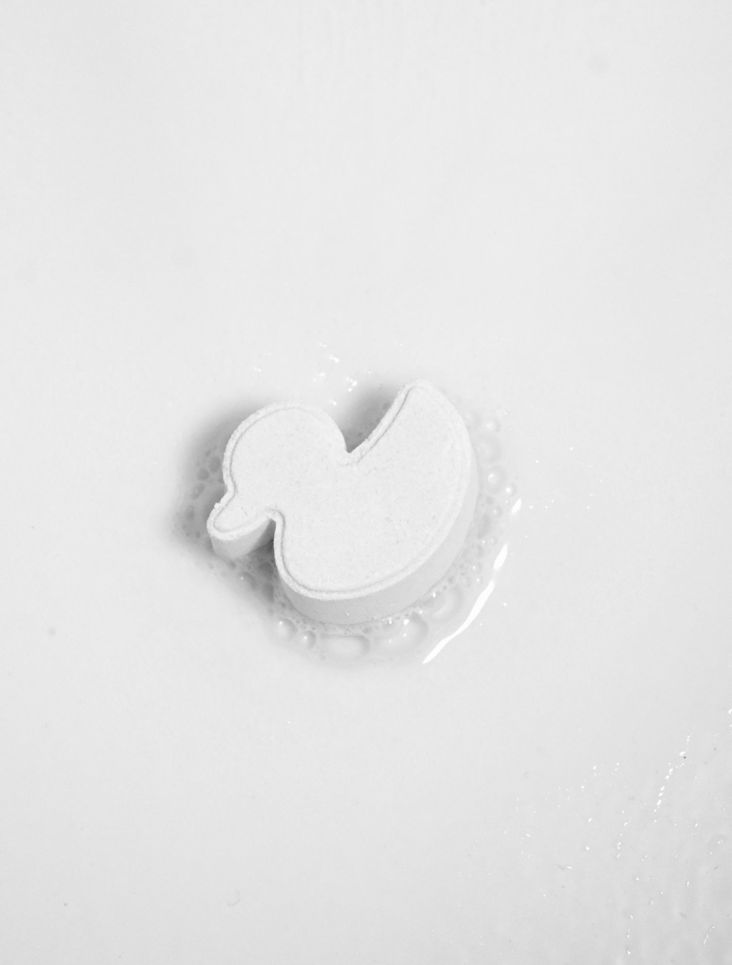 HANDSOME CREATURE•S duck shower steamer product in calming self-care ritual