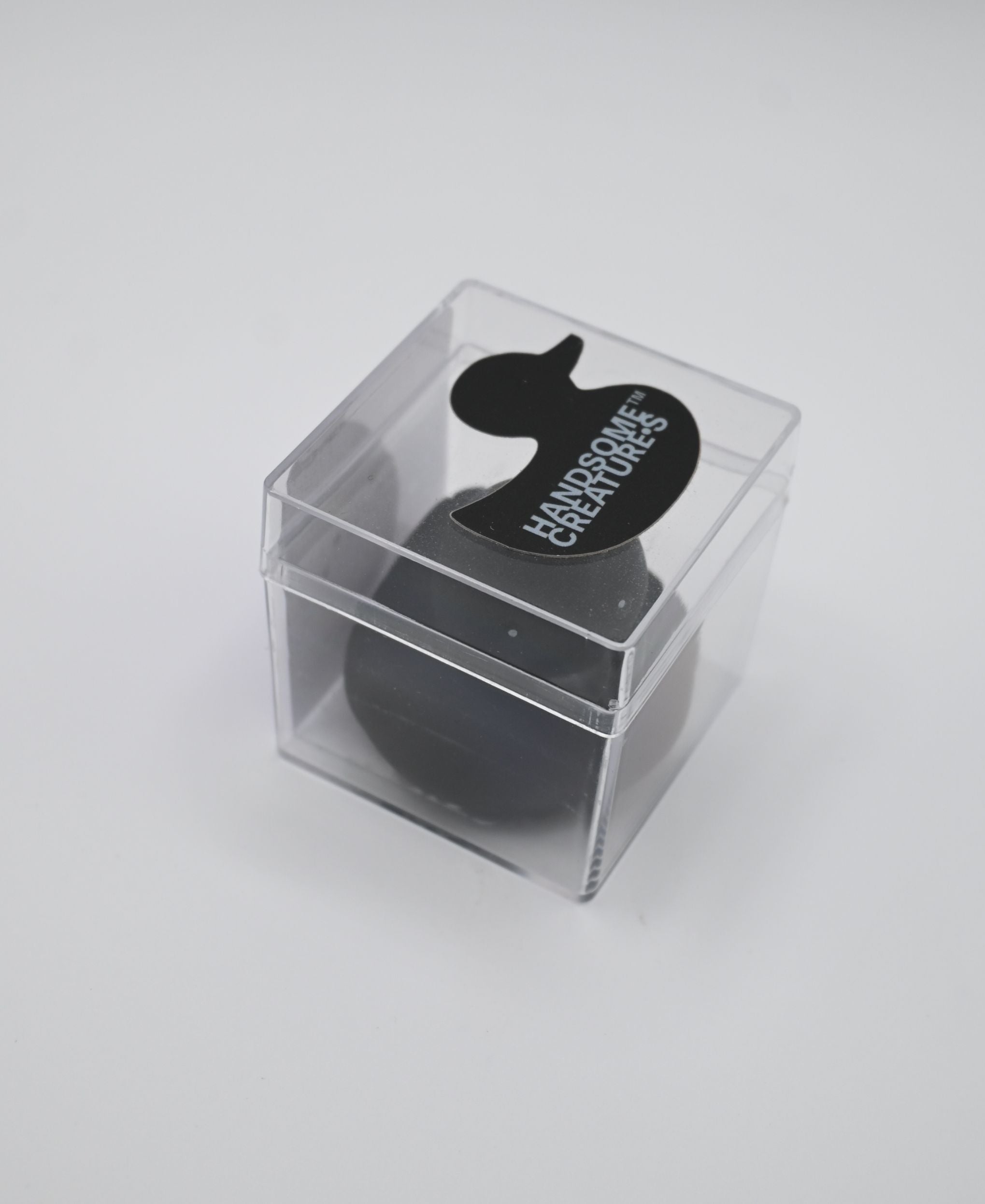 Handsome Creatures The Iconic rubber duck toy in minimalist clear packaging