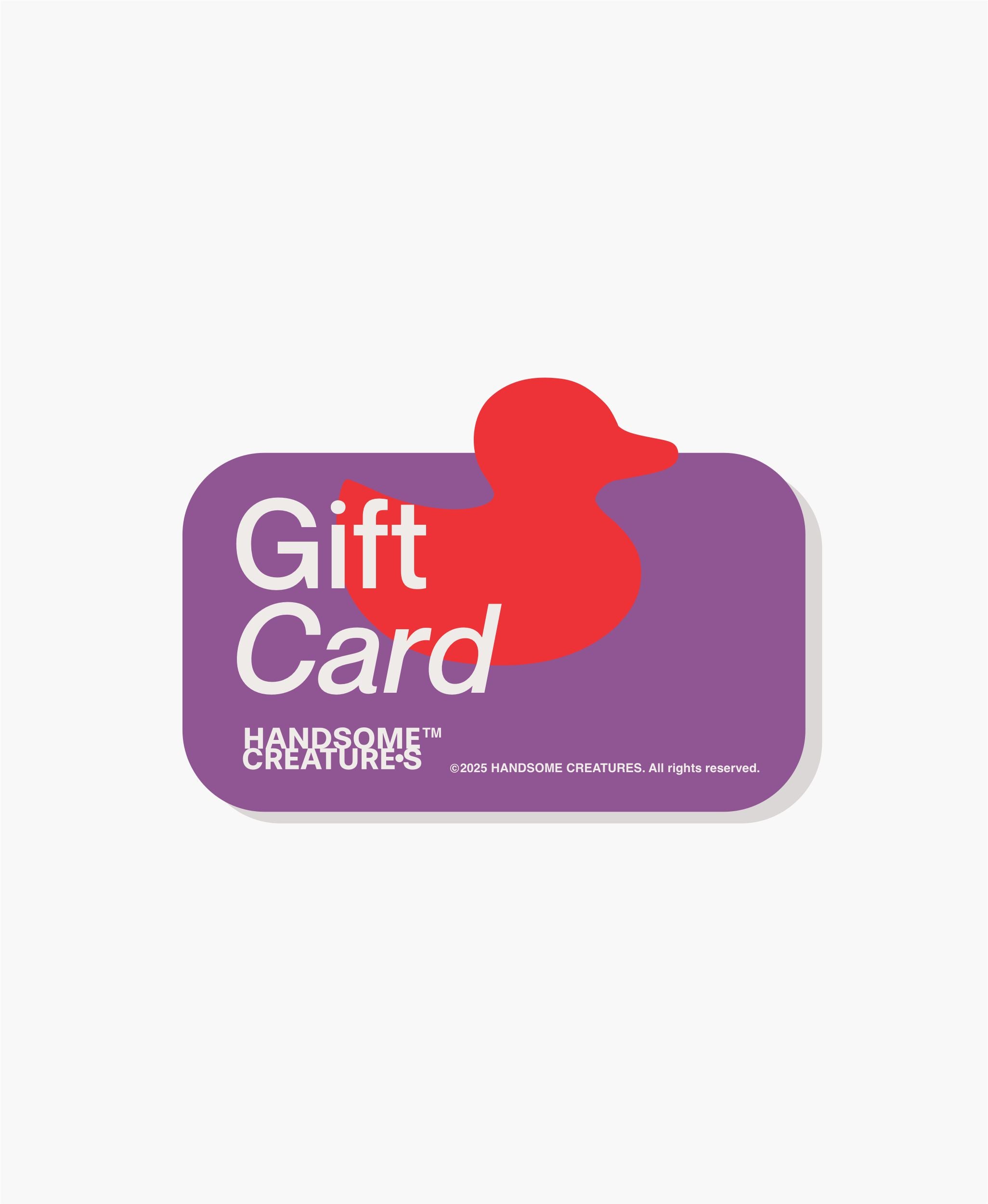 gift card (ONLINE ONLY)