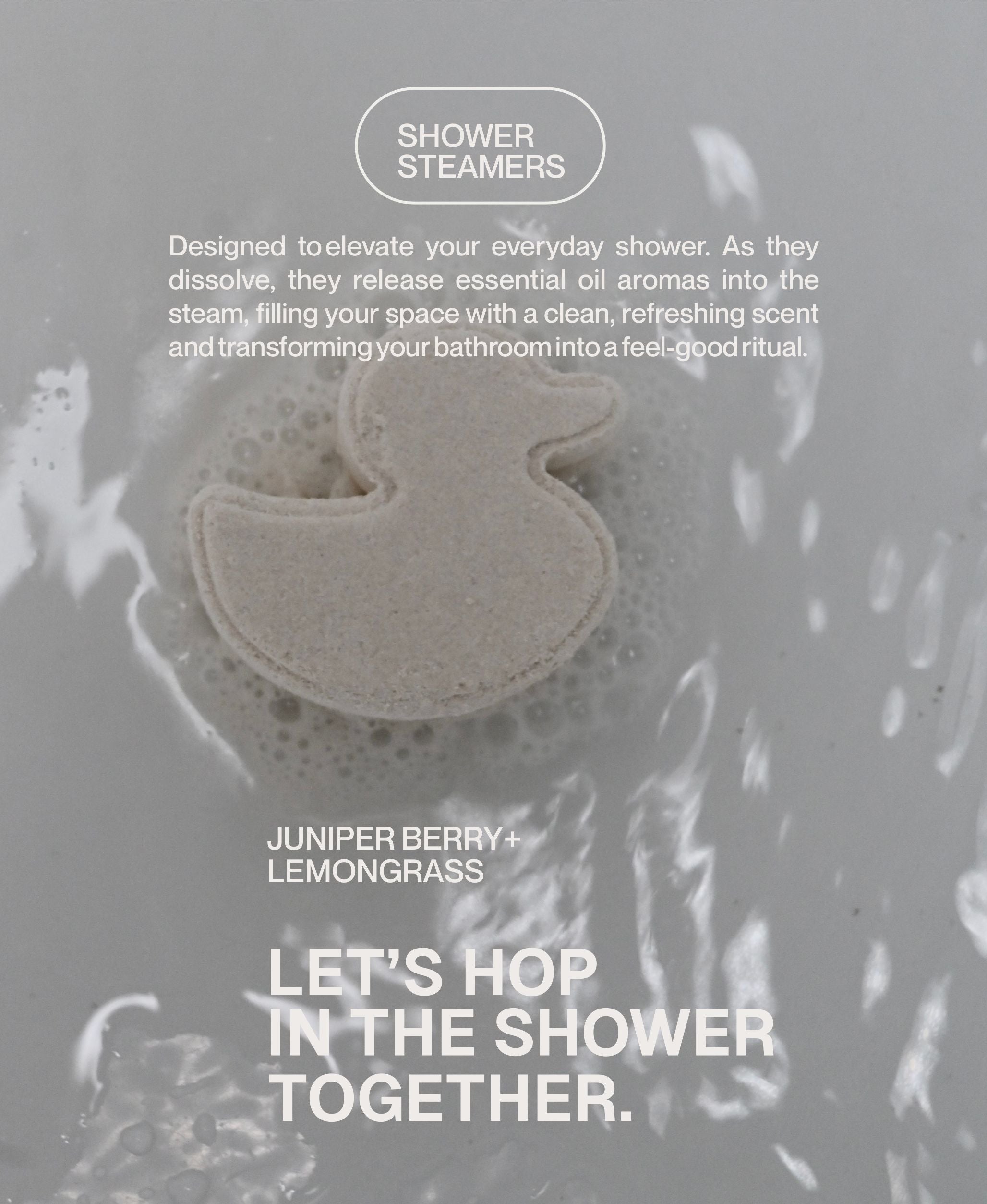 shower steamers | Juniper Berry + Lemongrass